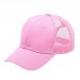 Adjustable Ponytail Baseball Cap  Snapback Hat Summer Mesh Sun Sport Caps  eb-72223957